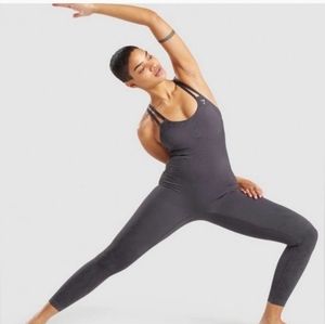 Gymshark Studio All in One Jumpsuit Grey